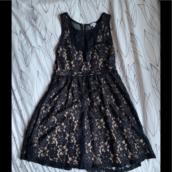 Black Lacy Dress - Picture 1 of 8